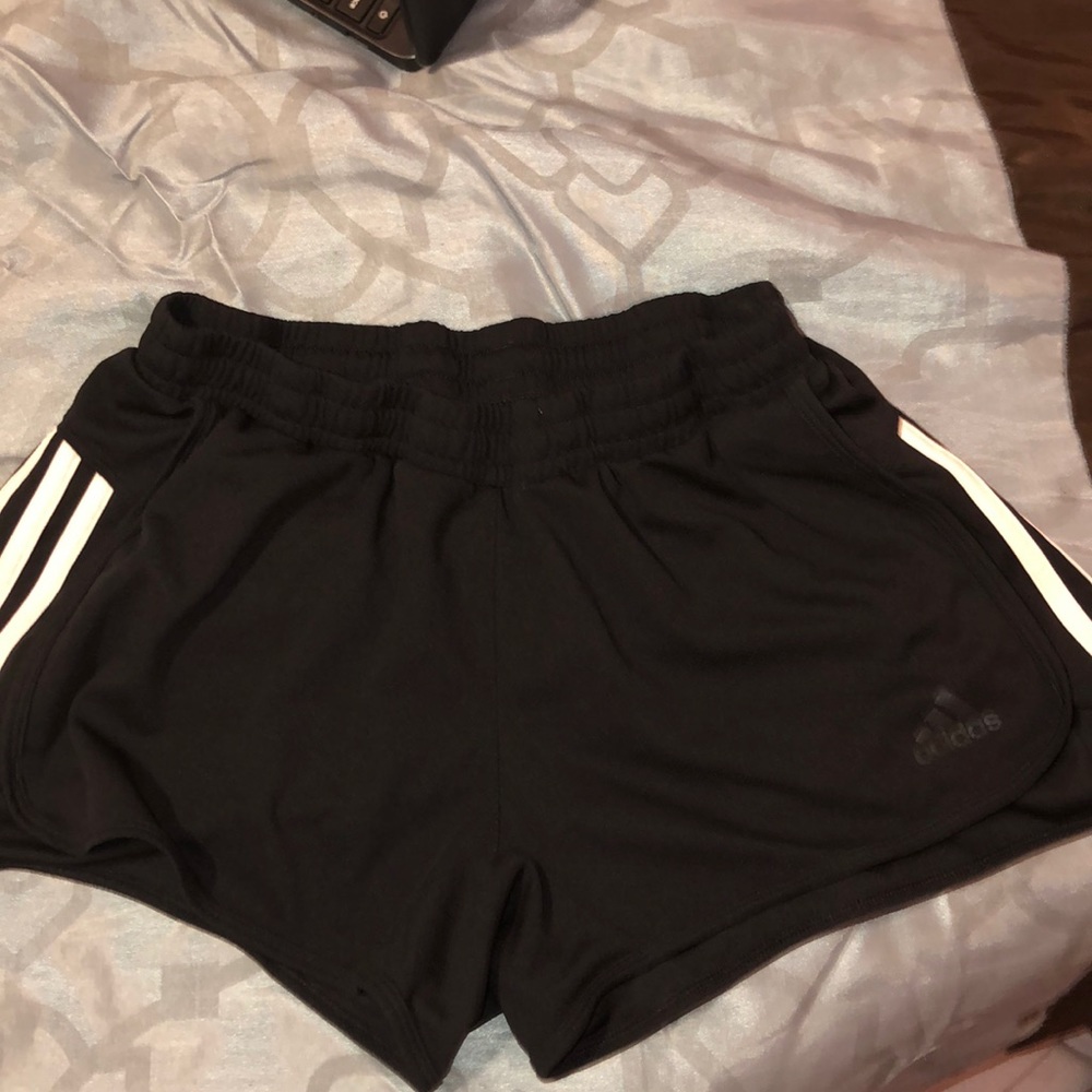 Adidas shorts.